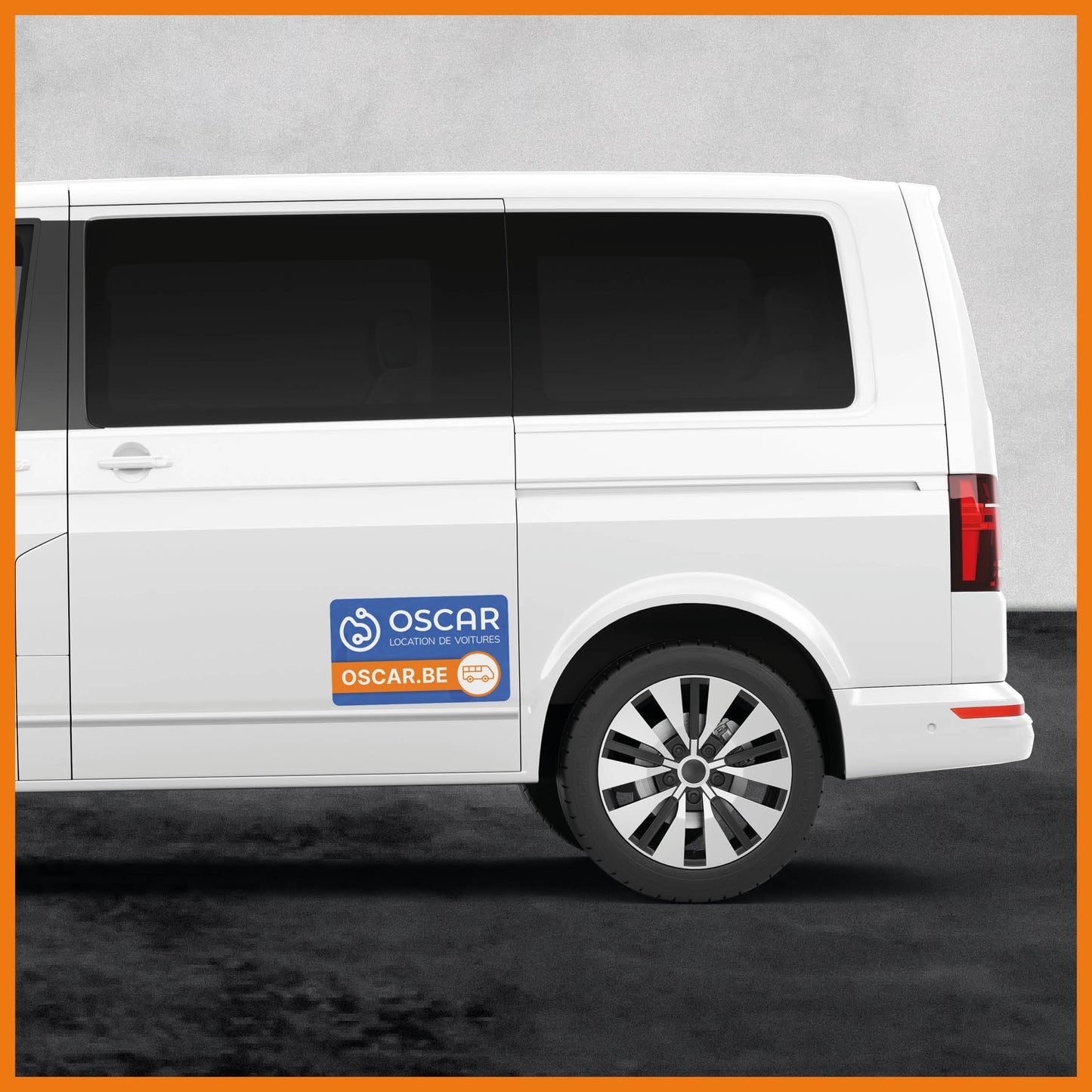 Autocollant minibus