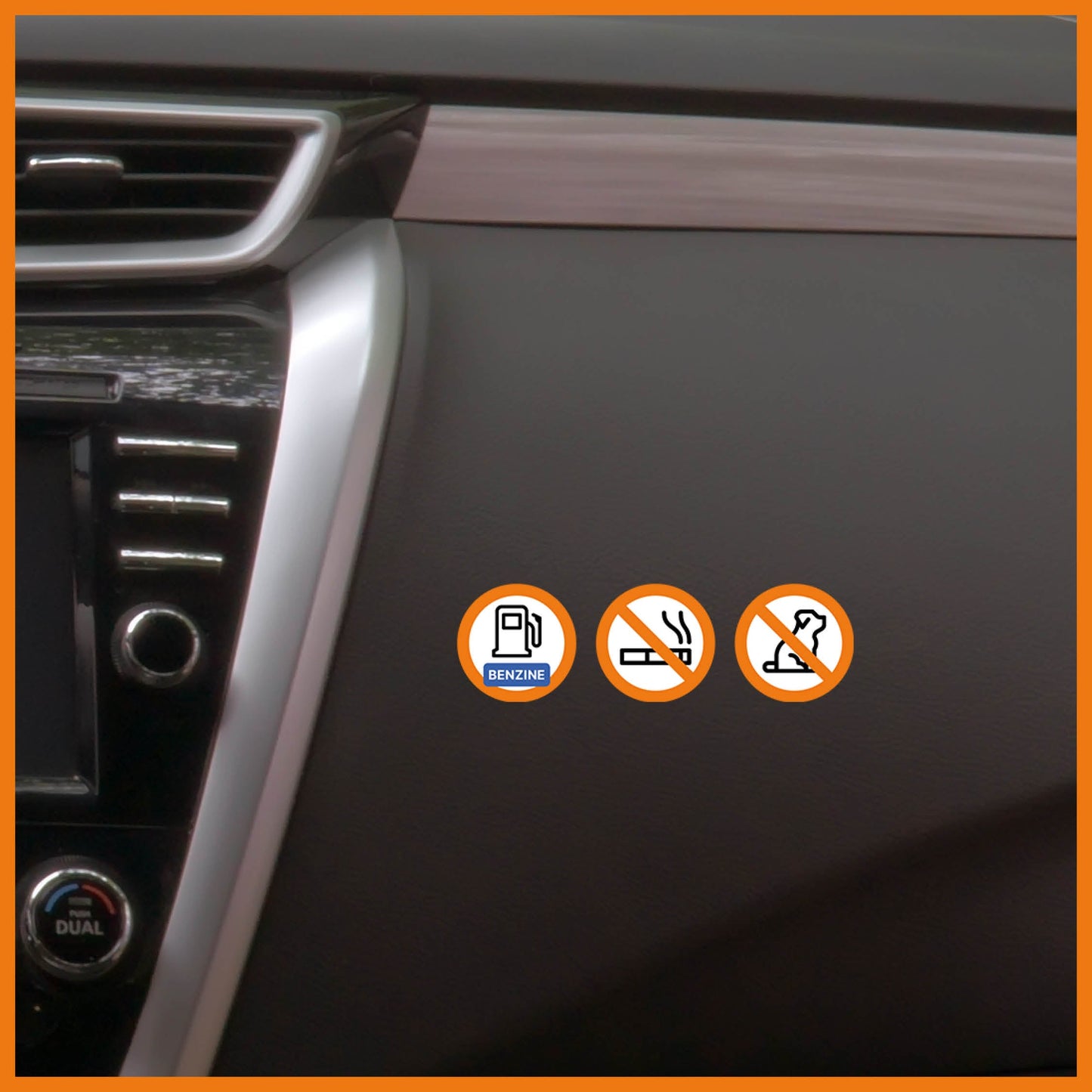 Petrol sticker (5 pieces)