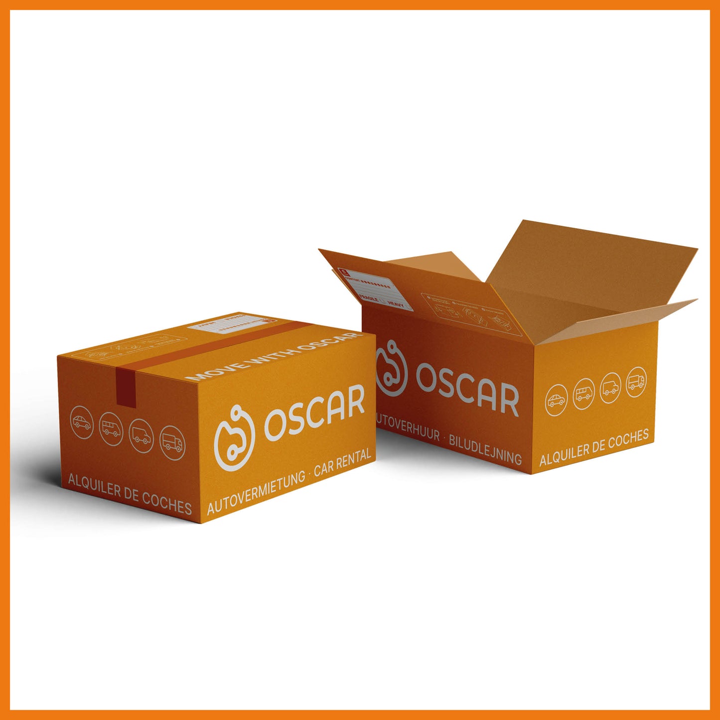 Cartons de déménagement (60 pièces)