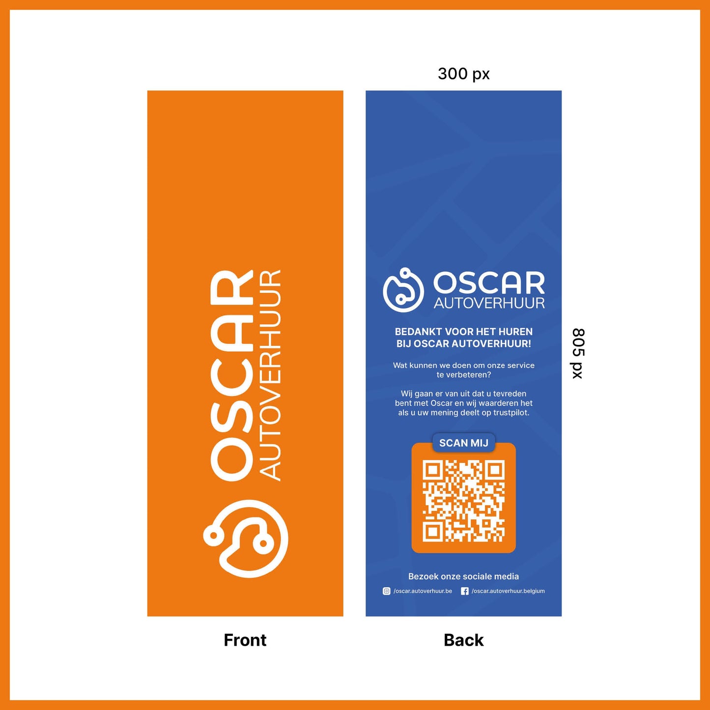 Info hangers (30 pieces)