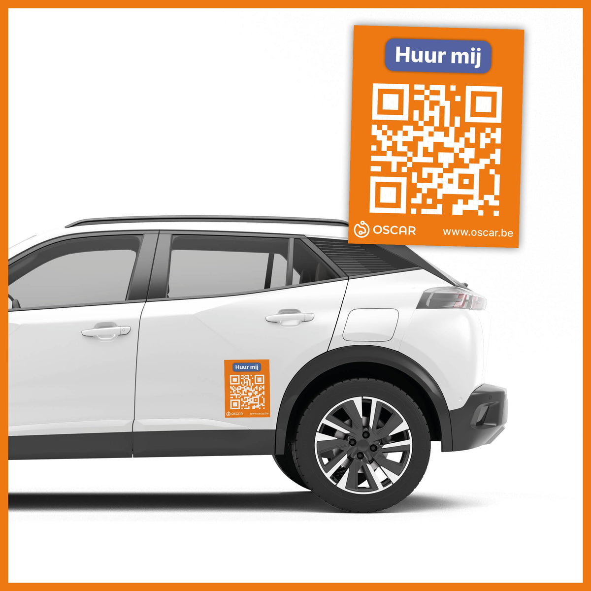 Rent Me Sticker - customized (5 pieces)