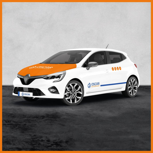 Lettrage voiture particulière