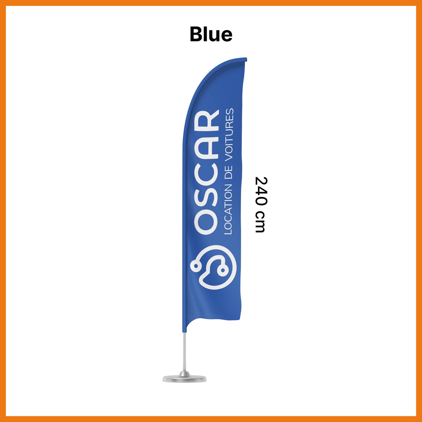 Beachflag complet