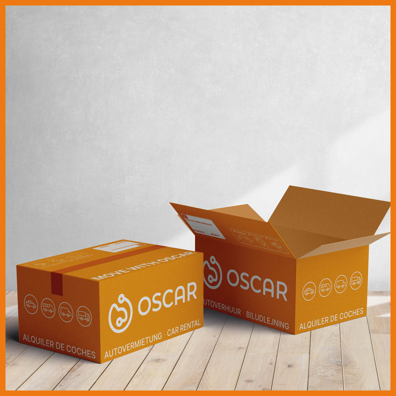 Moving boxes (60 pieces)